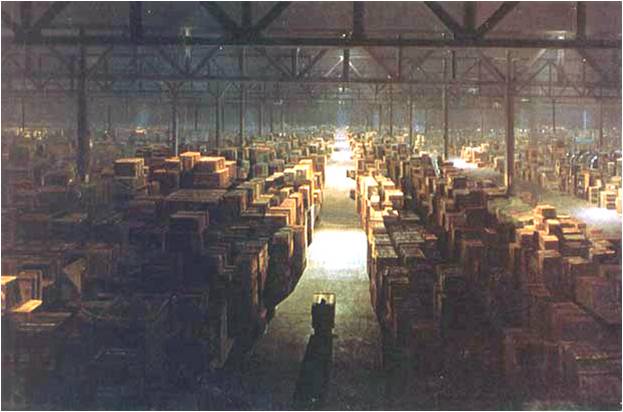 Warehouse from Raiders of the Lost Ark