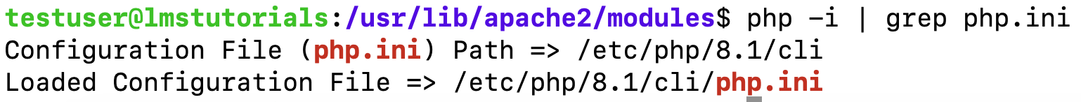 Current PHP Version