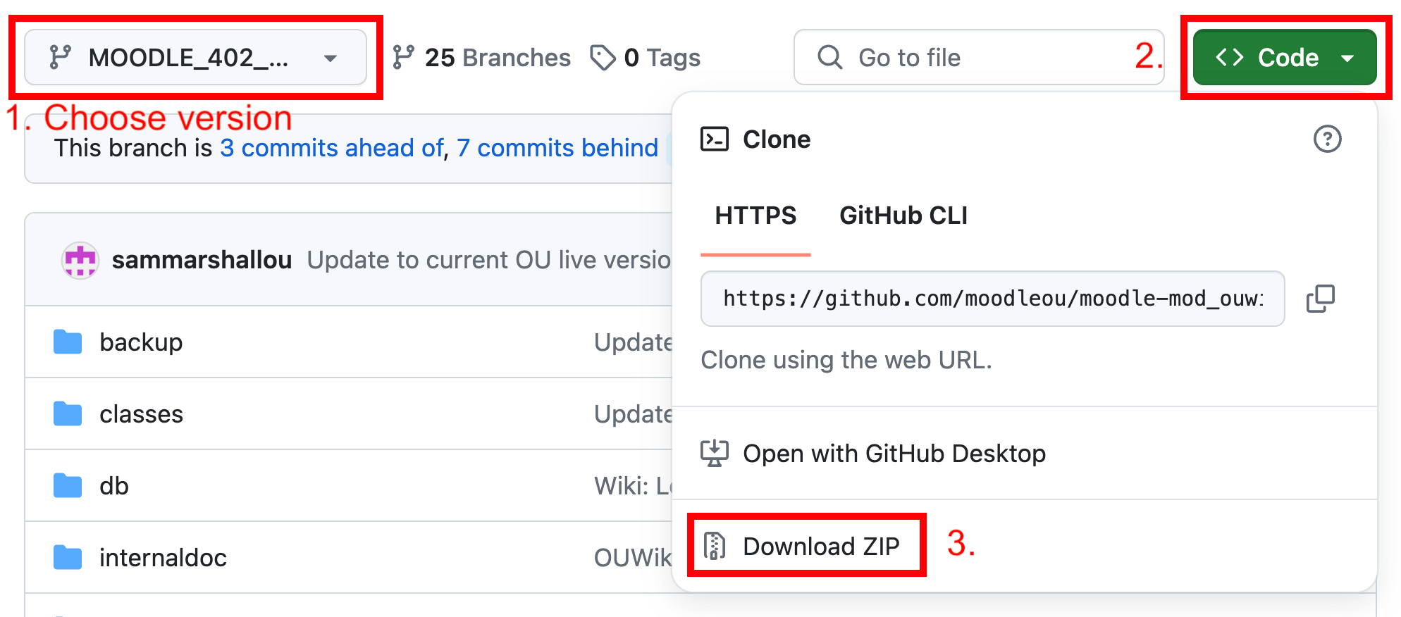 Download the ou_wiki zip file