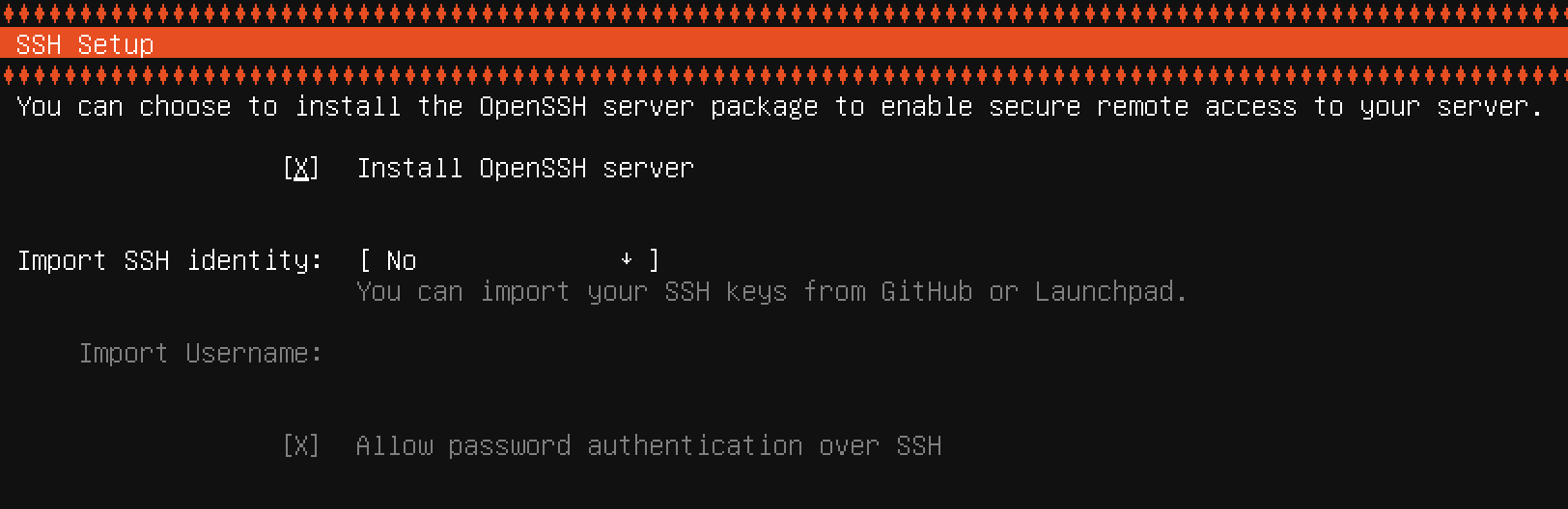 Open SSH Server